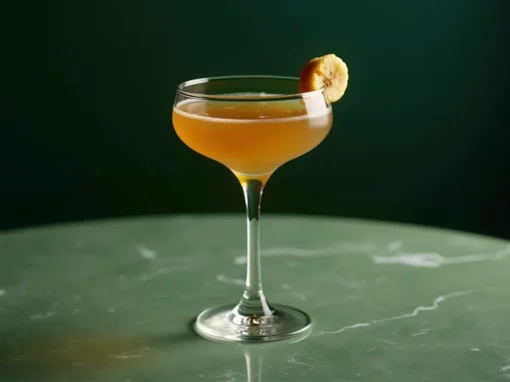 Cold brew banana tea